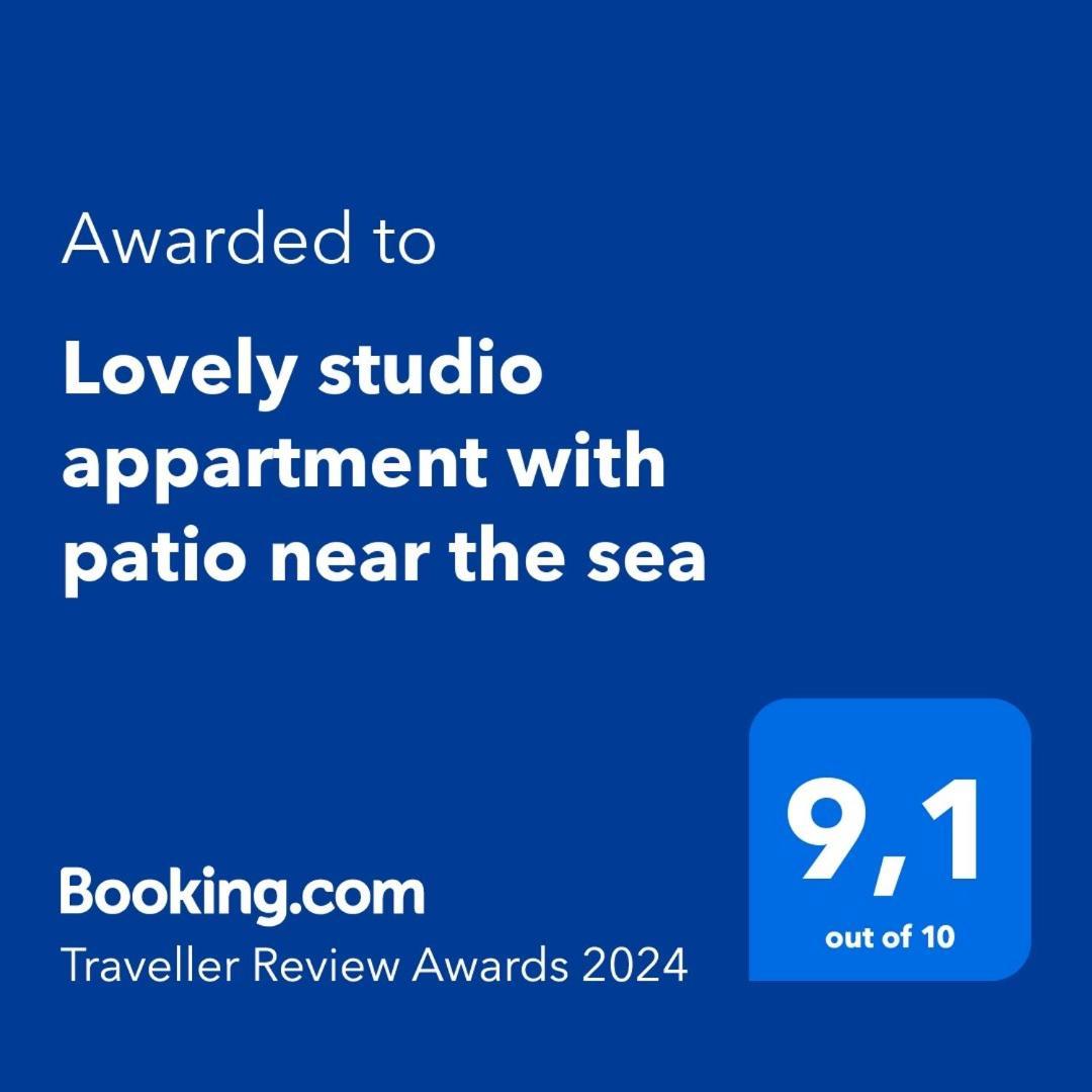 Lovely Studio Appartment With Patio Near The Sea Копер Екстериор снимка